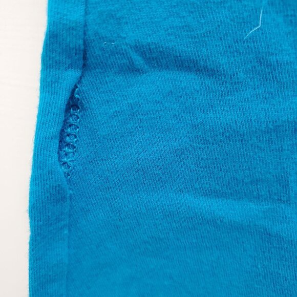 Alstyle Savage Since Birth Turquoise Fitted Babydoll Graphic Tee Junior's Size L - Picture 4 of 6